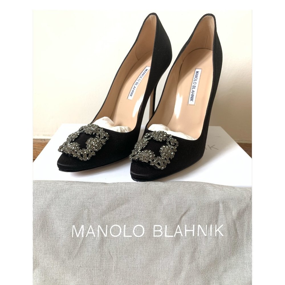 Manolo Blahnik Hangisi 115mm Pump 9.5 *Brand New*